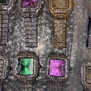 Luxury Diamond-Studded Watches